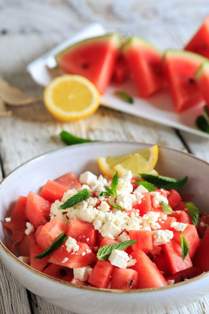 Nigella Feta Watermelon Salad