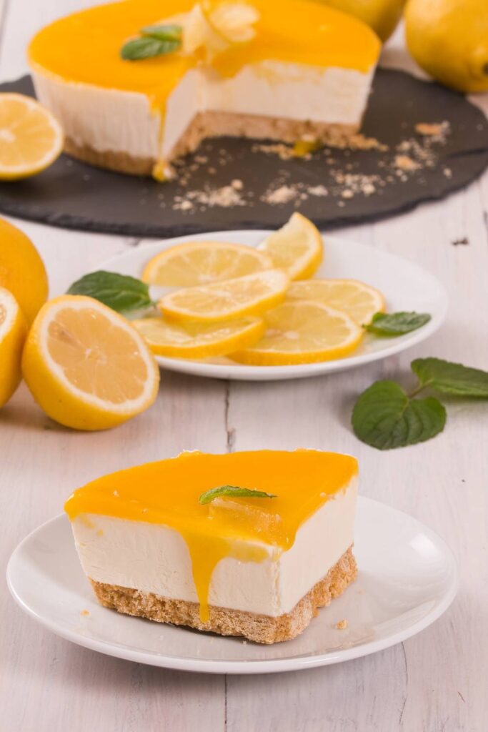 Nigella Lawson No Bake Lemon Curd Cheesecake