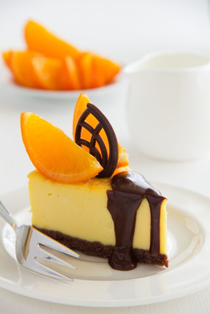 Nigella Chocolate Orange Cheesecake