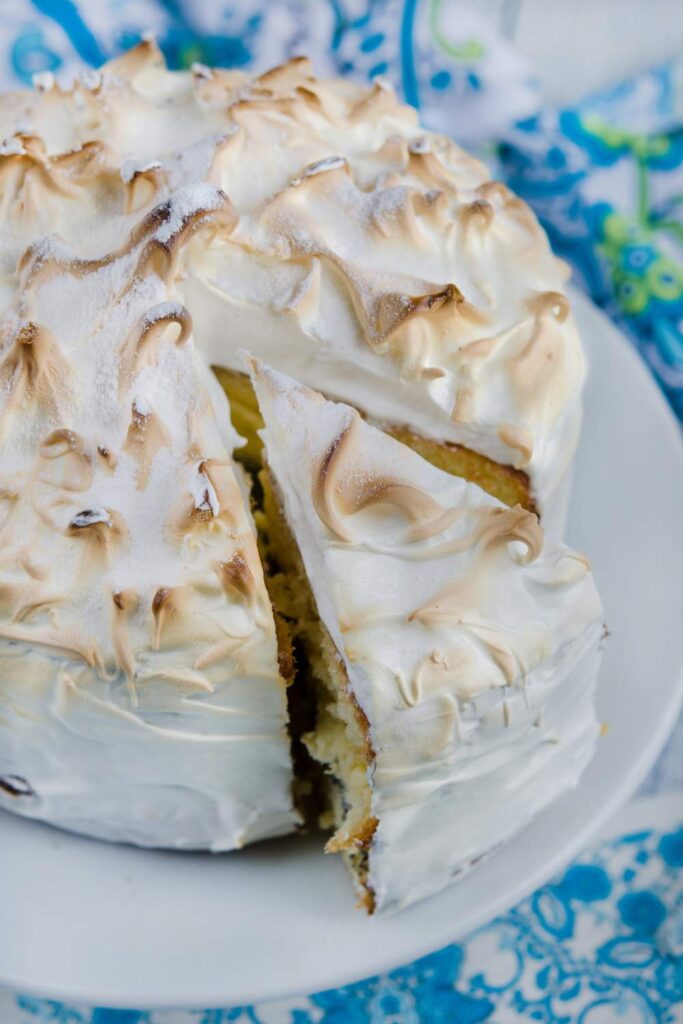 Nigella Lemon Meringue Cake