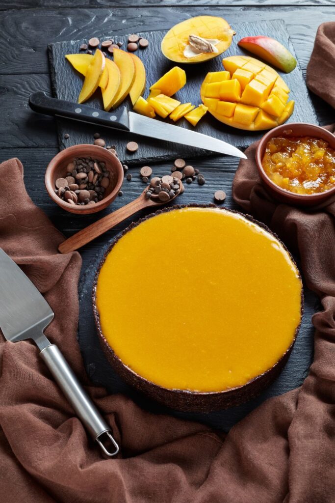 Nigella Mango Cheesecake 