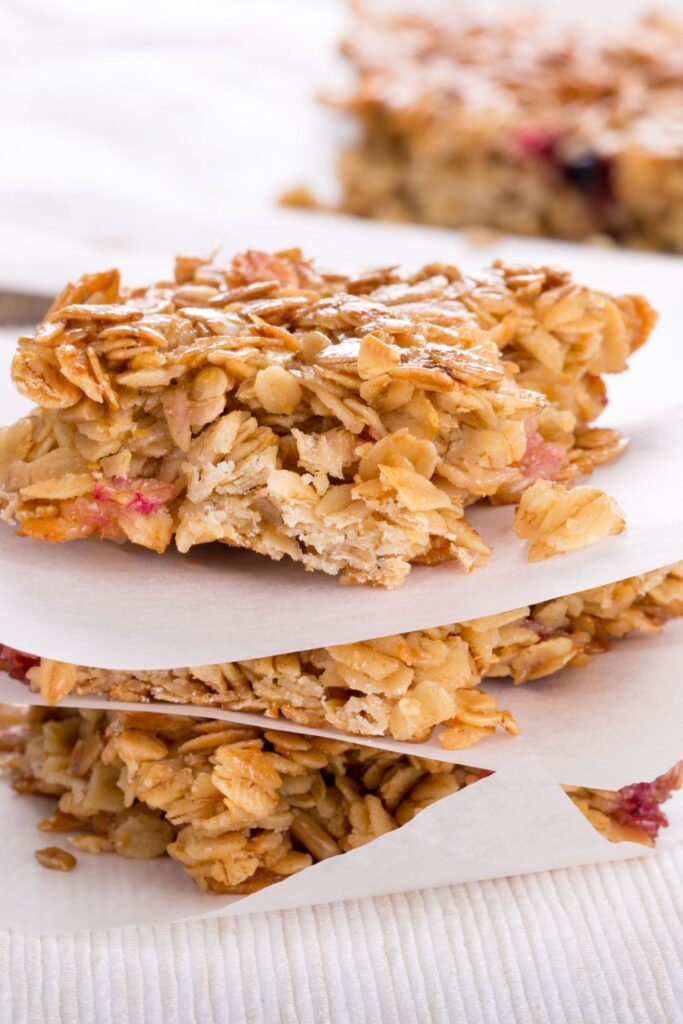 Nigella Rhubarb Flapjacks Recipe