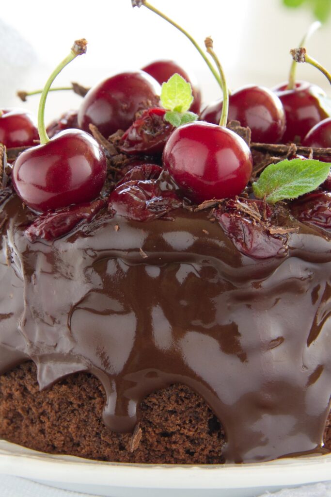 Nigella Chocolate Cherry Cake 