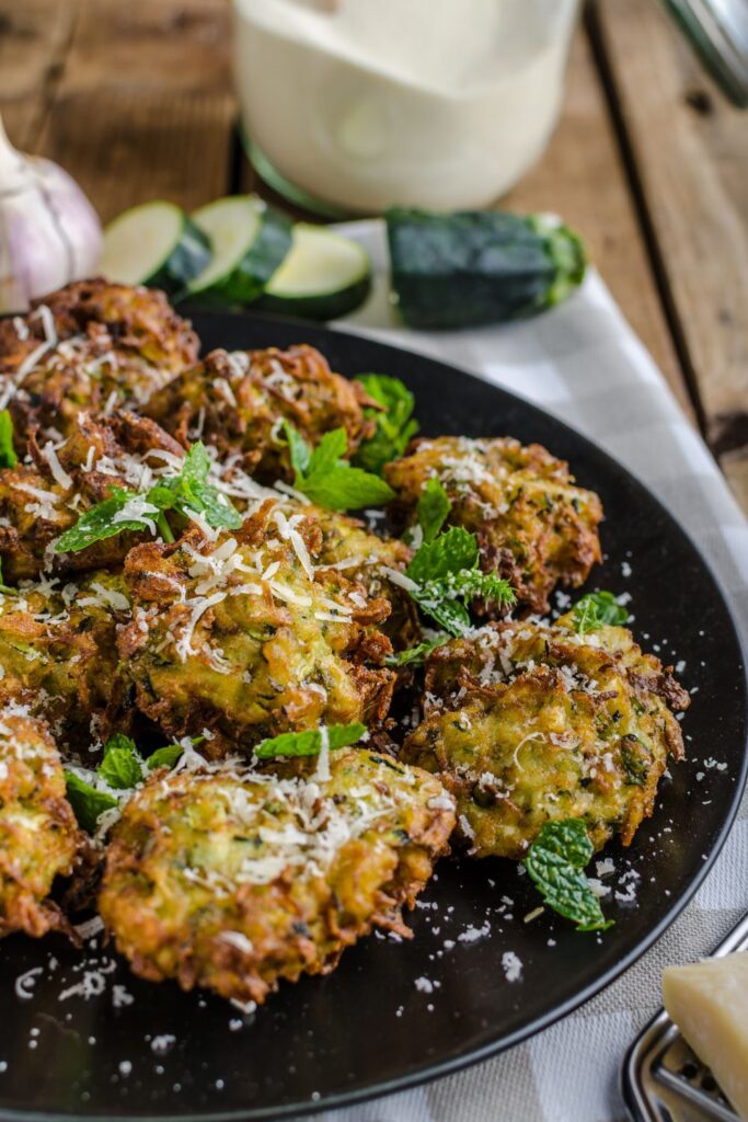 Nigella Courgette Fritters