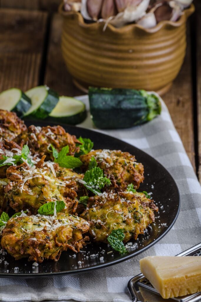 Nigella Courgette Fritters