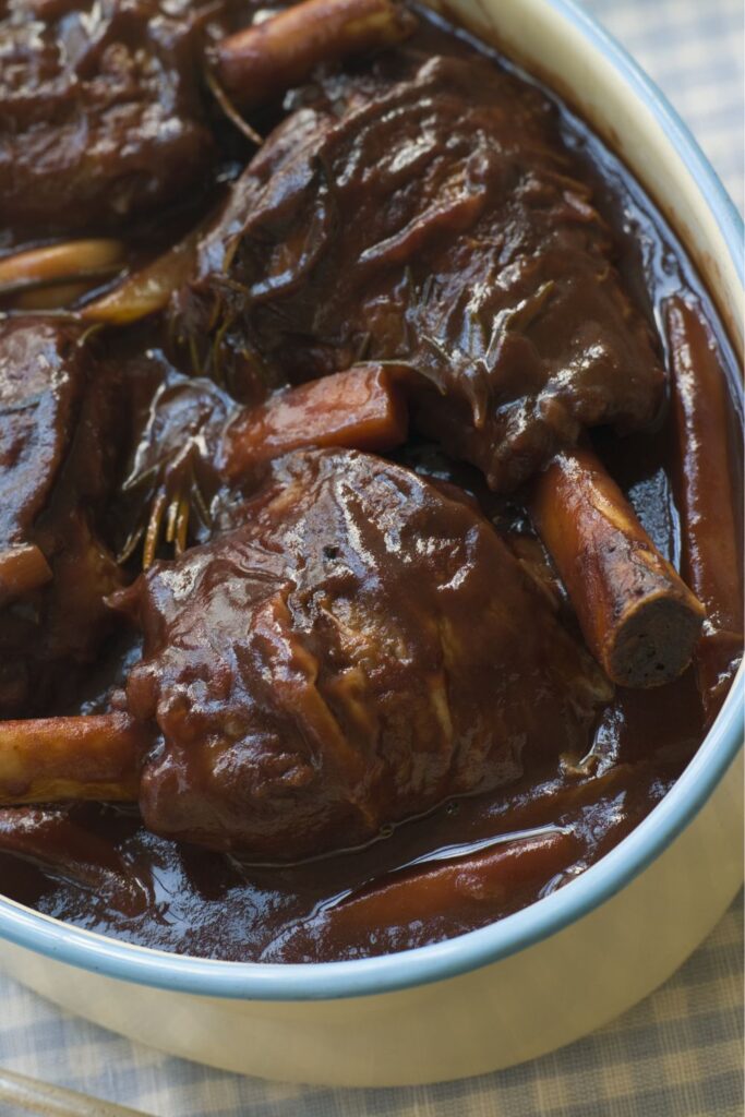 Slow Cooker Lamb Shanks