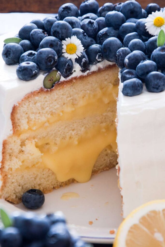 Nigella Lemon And Blueberry Cake