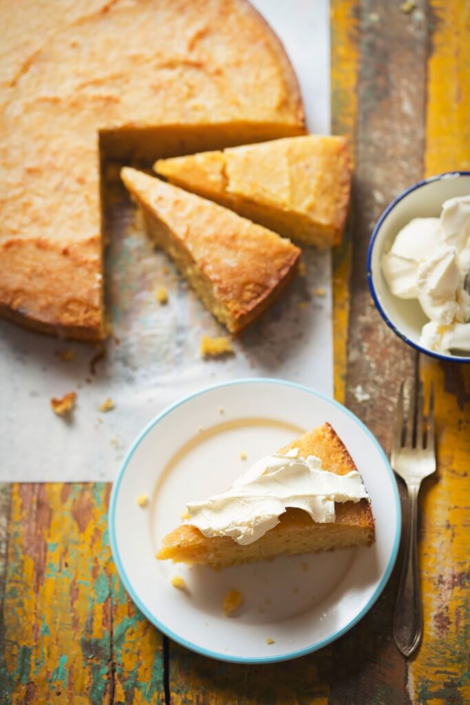 Nigella Vegan Lemon Polenta Cake