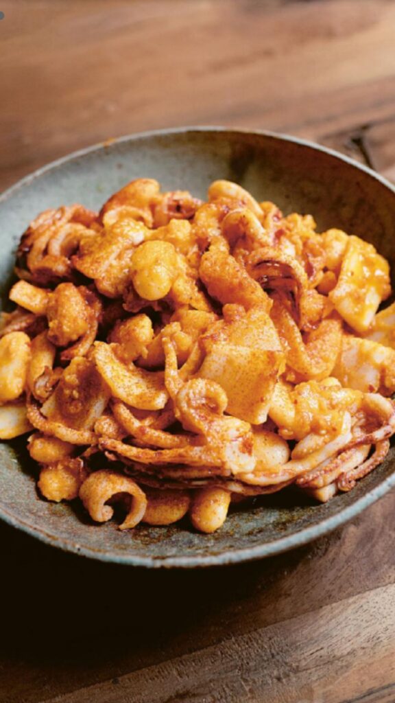 Nigella Smoky Squid And Beans