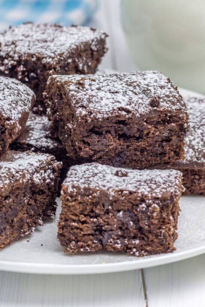 Nigella Snow Flecked Brownies Recipe