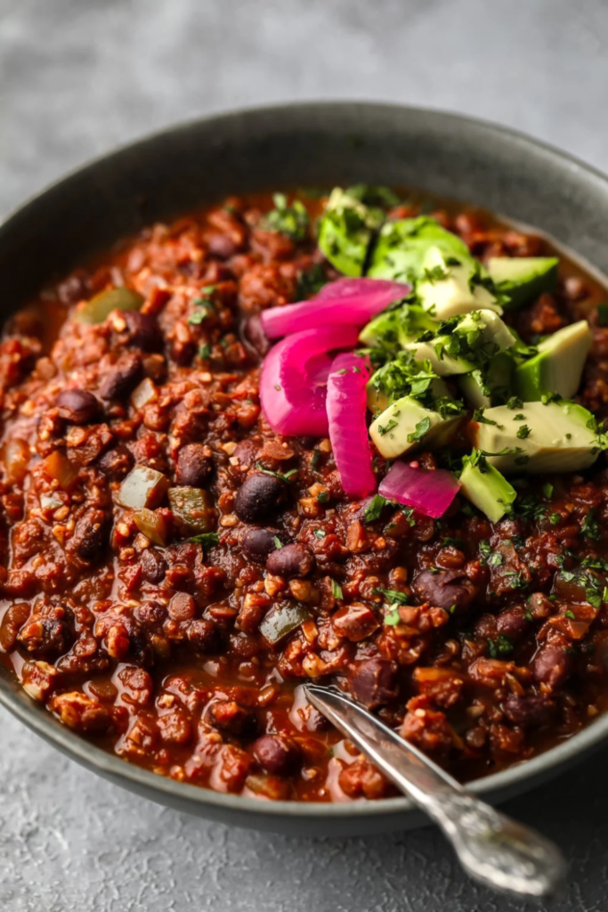 Nigella Lentil Chilli​​ Recipe