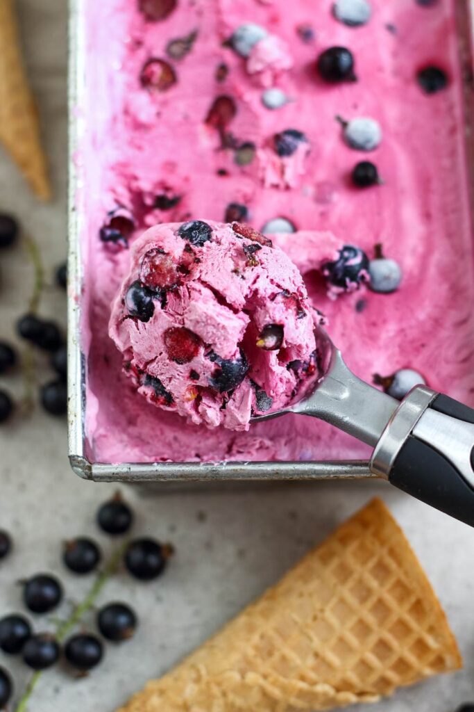 Nigella Blackcurrant Ice Cream​ Recipe