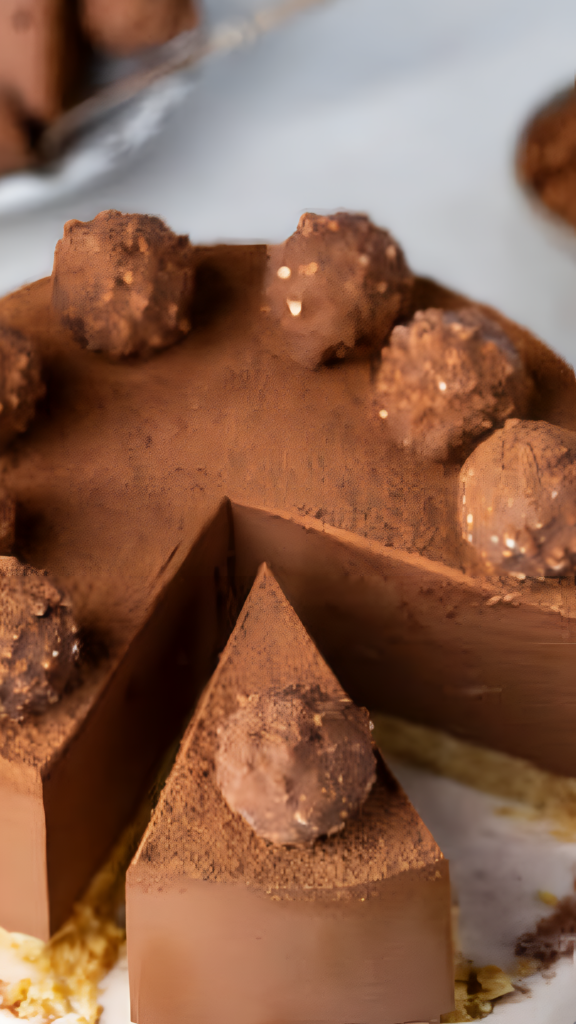 Nigella No Bake ​ Chocolate Cheesecake 