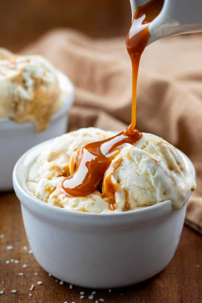 Nigella No Churn Salted Caramel Ice Cream​ ​Recipe