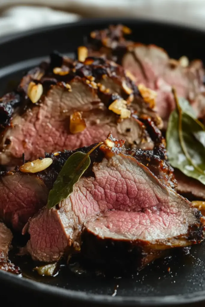 Nigella Butterflied Leg of Lamb With Bay Leaves and Balsamic Vinegar