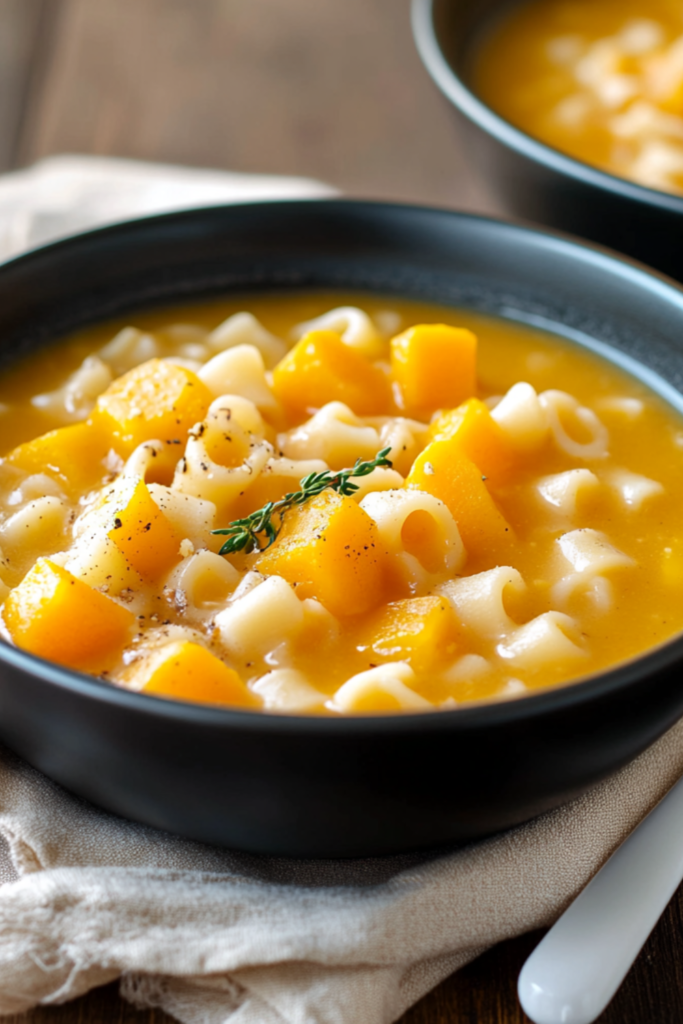 Nigella Butternut and Pasta Soup