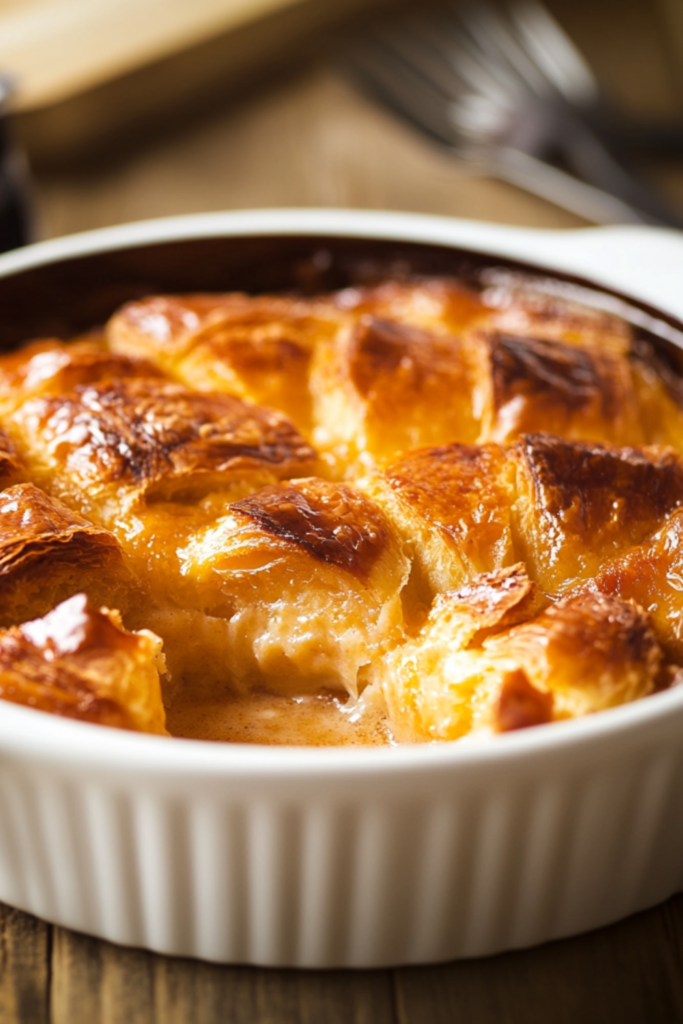 Nigella Caramel Croissant Pudding