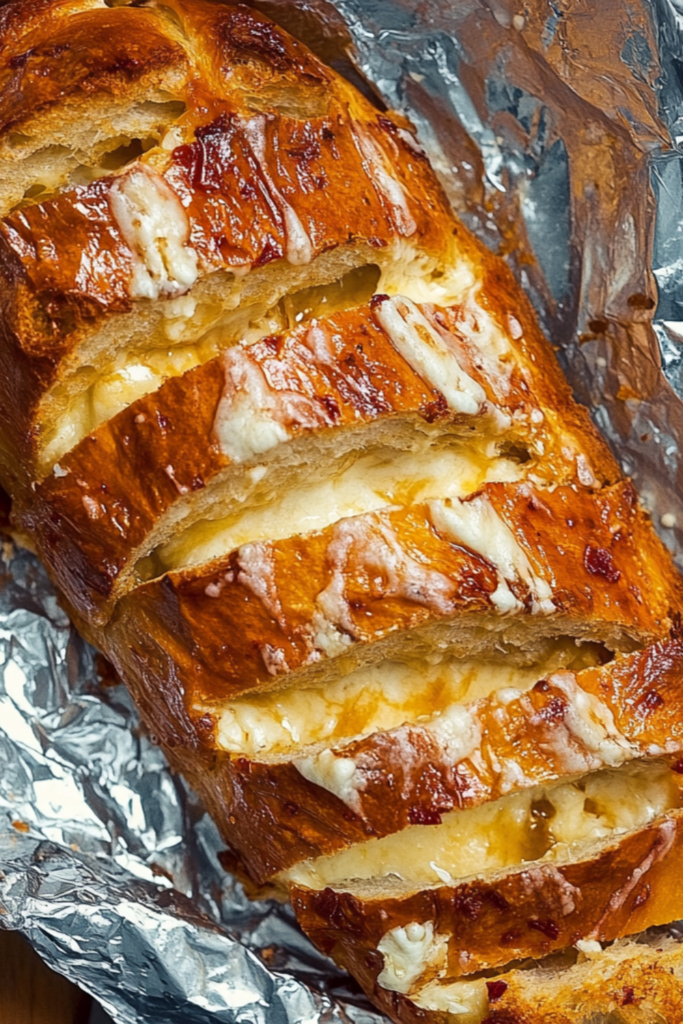 Nigella Chilli Cheese Garlic Bread