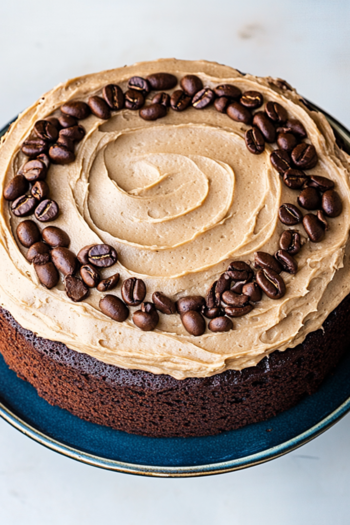 Nigella Chocolate Cake with Coffee Buttercream