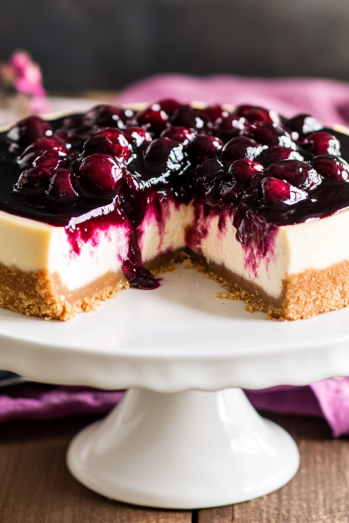 Nigella Cherry Cheesecake