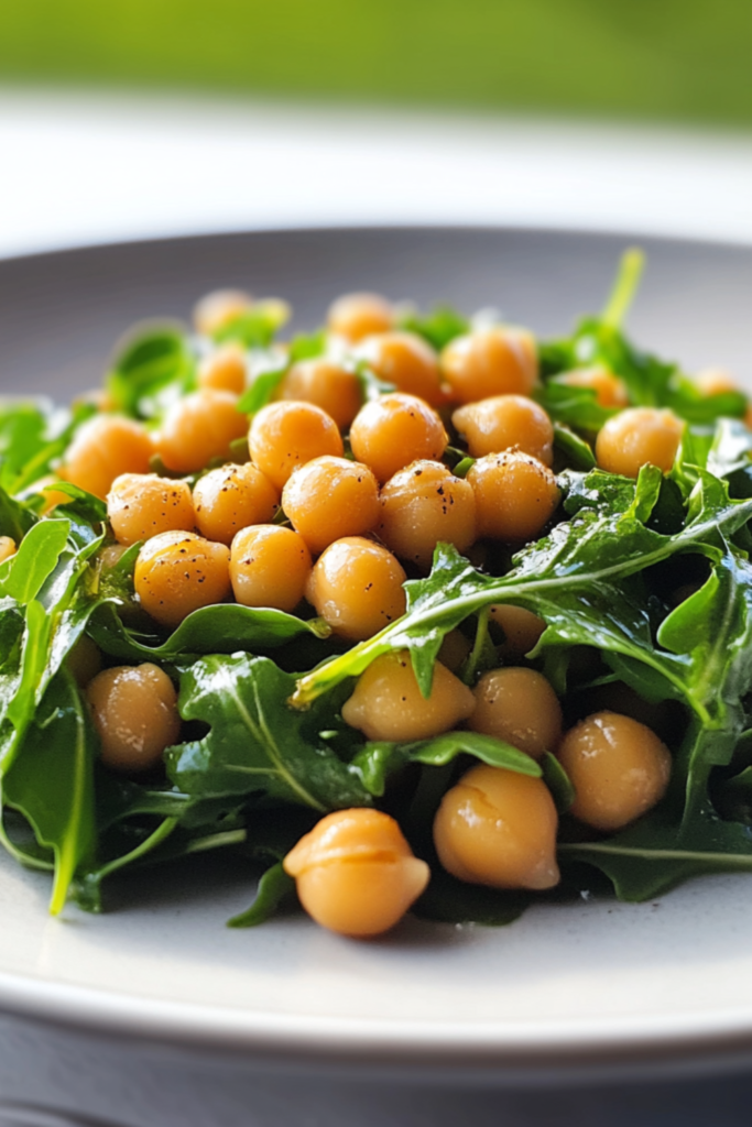 Nigella Chickpeas With Rocket and Sherry