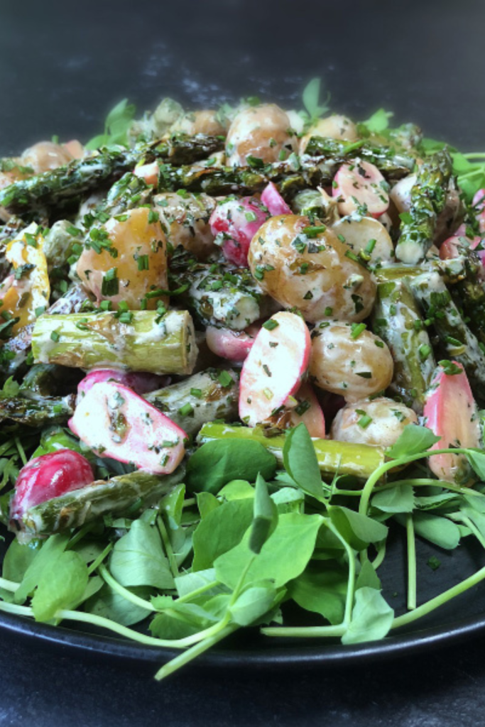 Asparagus, Radish and New Potato Salad