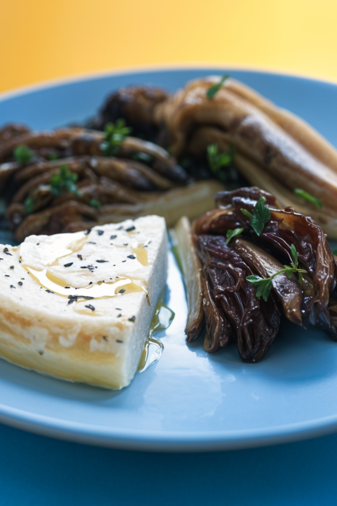 Nigella Baked Ricotta With Grilled Radicchio