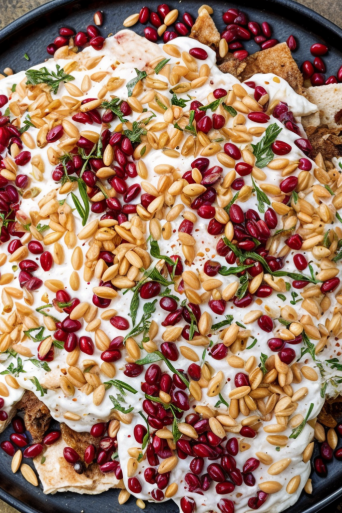 Nigella Beef and Aubergine Fatteh