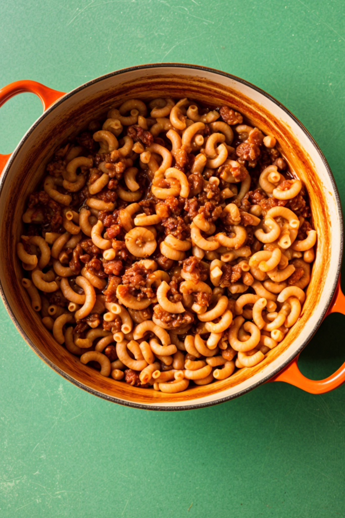 Nigella Beef and Beans With Pasta