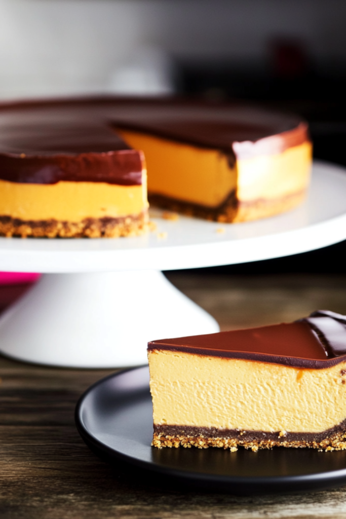 Nigella Chocolate Peanut Butter Cheesecake