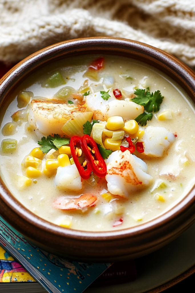 Nigella Chowder With Southeast Asian Flavours