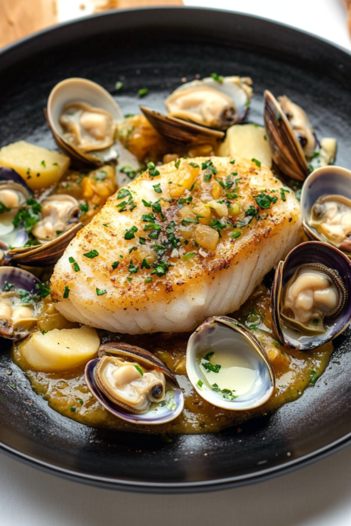 Nigella Cod With Clams