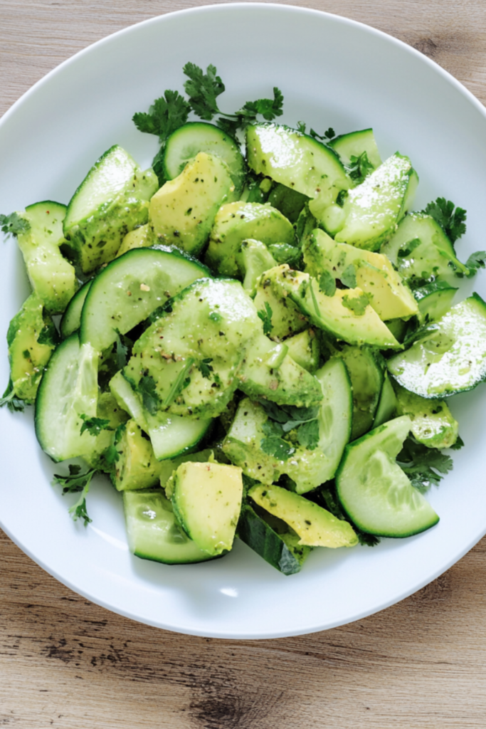 Nigella Cucumber, Chilli And Avocado Salad