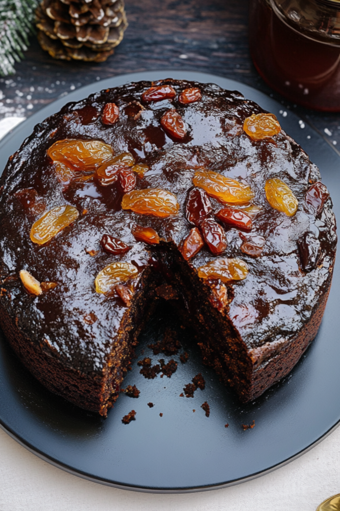 Nigella Date and Marmalade Christmas Cake