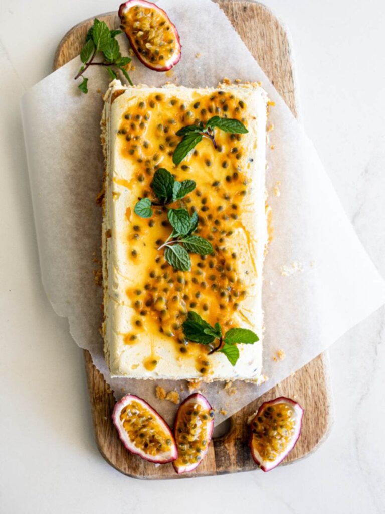 Nigella Passionfruit Ice Cream Cake