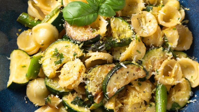 Nigella Courgette Pasta