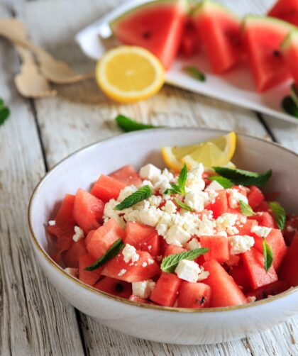 Nigella Feta Watermelon Salad