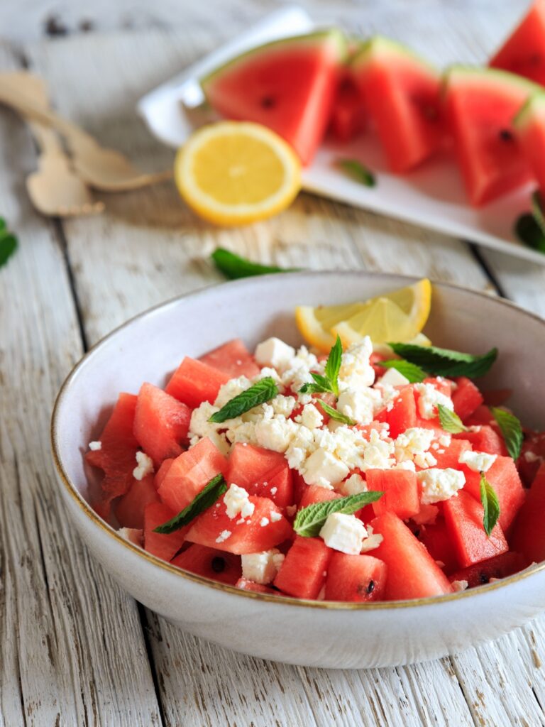 Nigella Feta Watermelon Salad