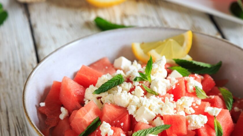 Nigella Feta Watermelon Salad