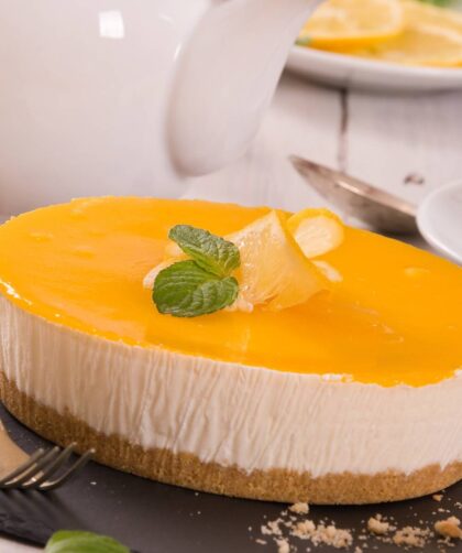 Nigella Lawson No Bake Lemon Curd Cheesecake