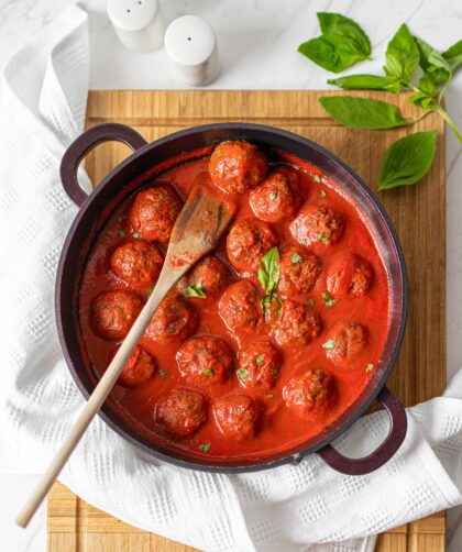 Nigella Black Pudding Meatballs