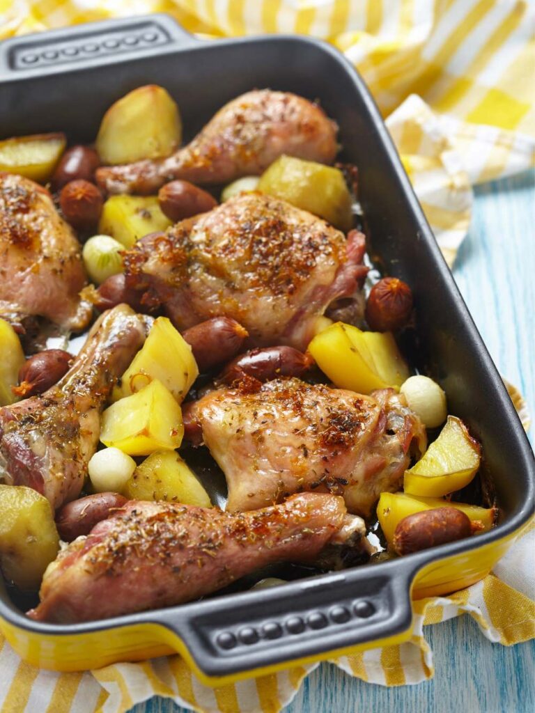 Nigella Chicken And Chorizo Tray Bake