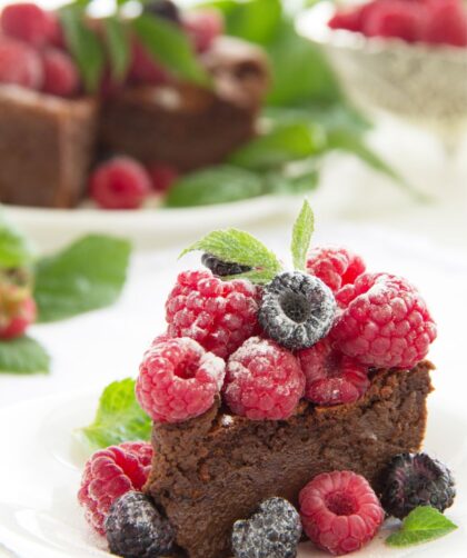 Nigella Chocolate Raspberry Cake