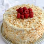 Nigella Coconut And Raspberry Cake