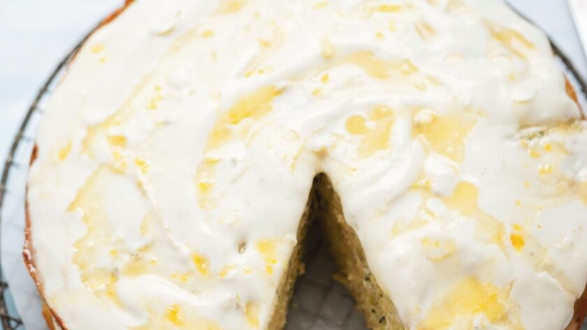 Nigella Courgette And Lime Cake