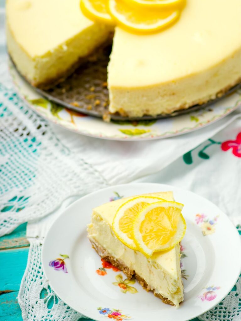 Nigella Lawson No Bake Lemon Cheesecake