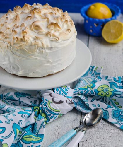 Nigella Lemon Meringue Cake