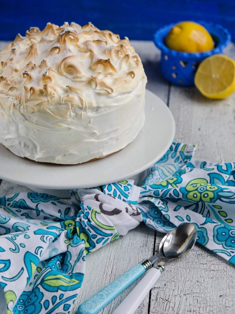 Nigella Lemon Meringue Cake