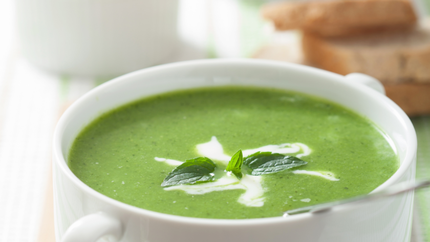 Nigella Pea And Mint Soup