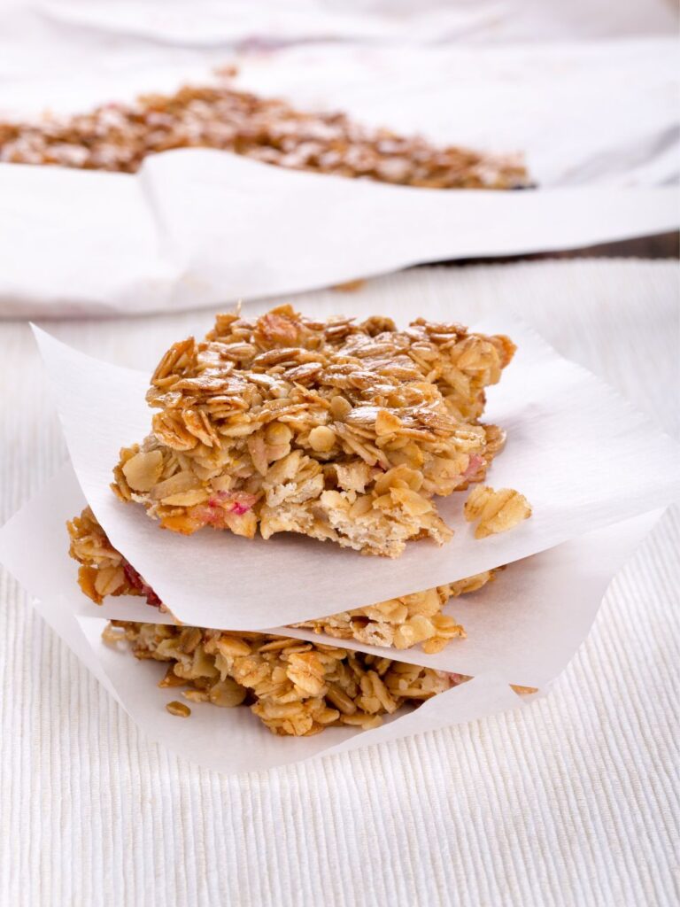 Nigella Rhubarb Flapjacks Recipe